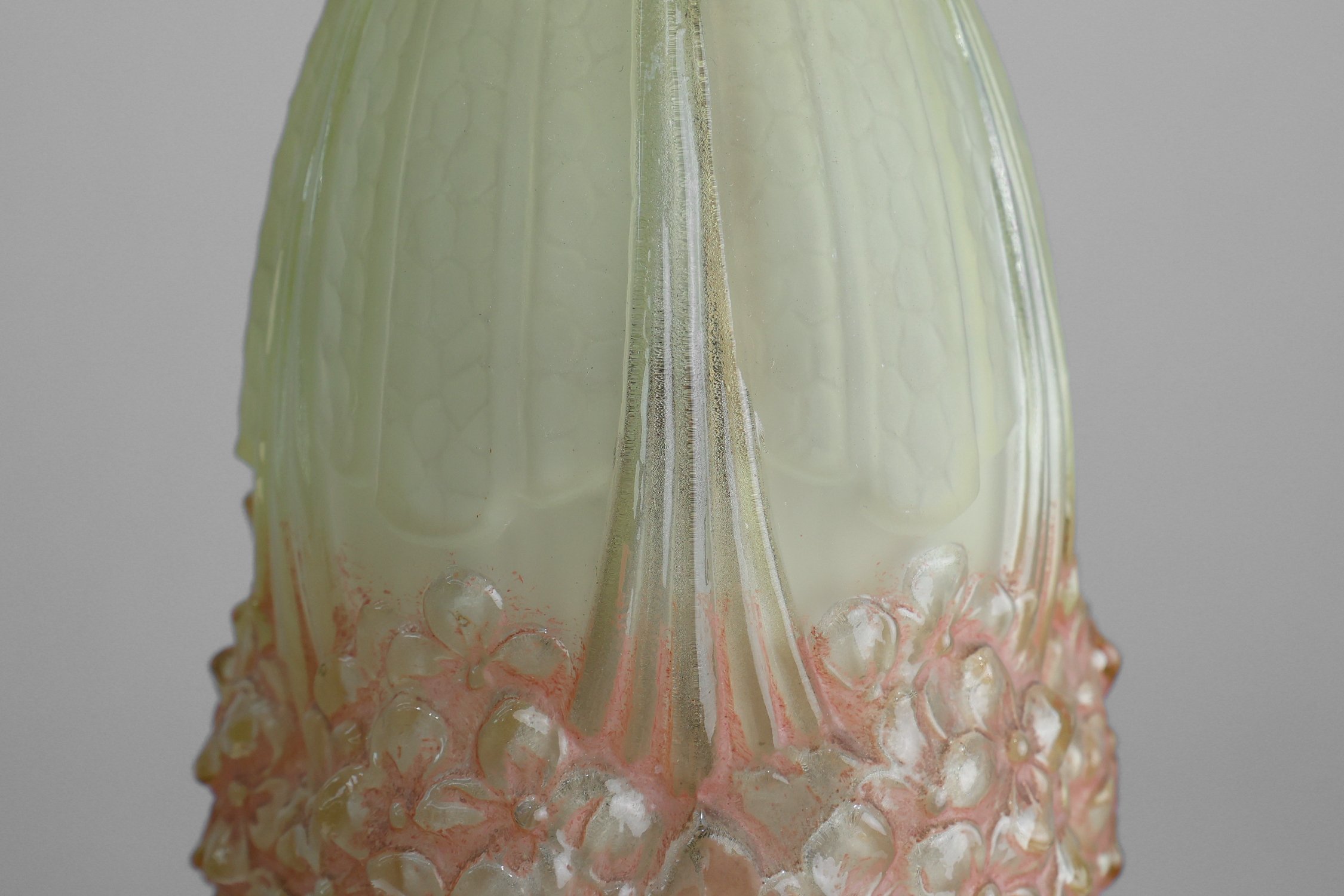 Art Nouveau Table Lamp by Muller Frères for Hettier & Vincent, France ca. 1910thumbnail